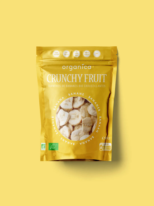 Banane bio lyophilisée – Crunchy Fruit (20 g)