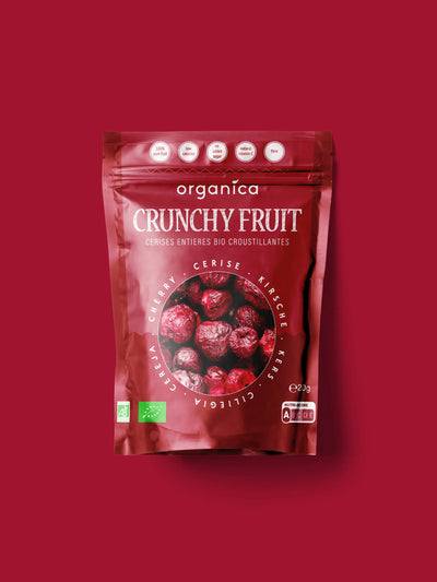 Cerise bio lyophilisée – Crunchy Fruit (20 g)