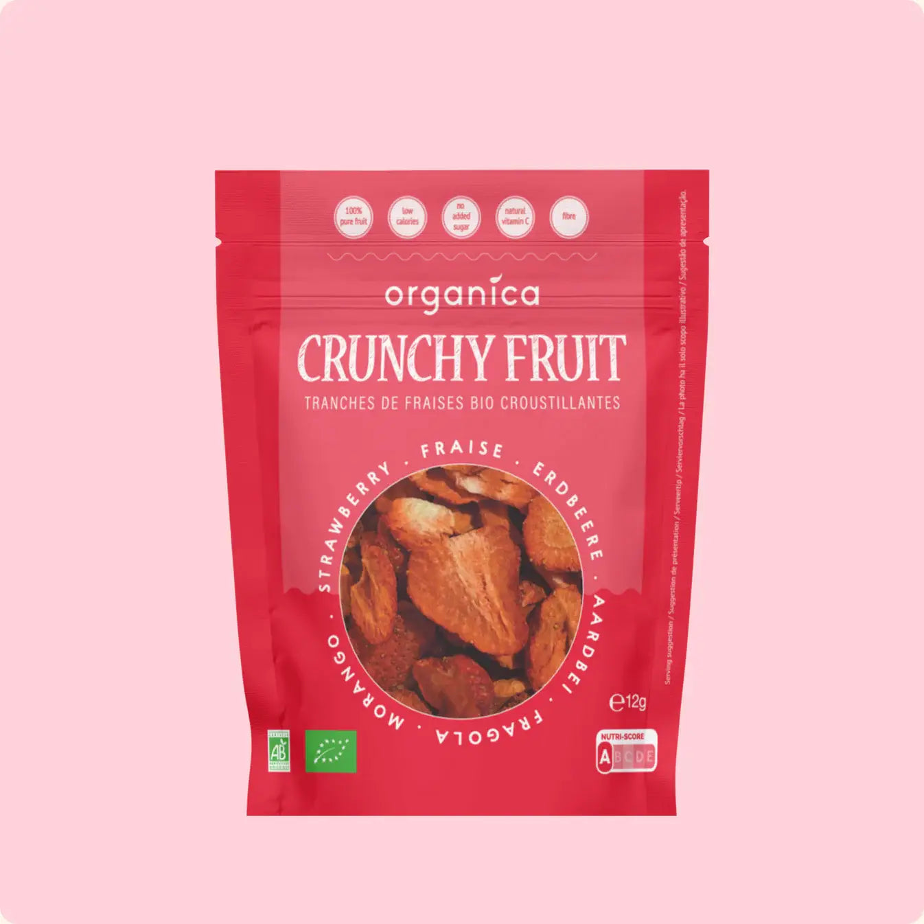 Crunchy Fruit Organic Strawberry