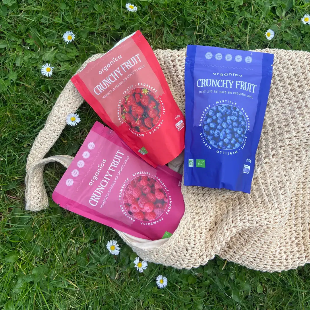 Crunchy Fruit Family Fraise Bio (50g)