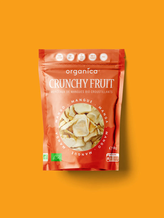 Mangue bio lyophilisée – Crunchy Fruit (18 g)