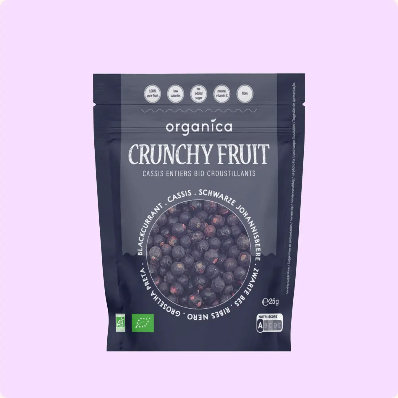 Crunchy Fruit Cassis bio