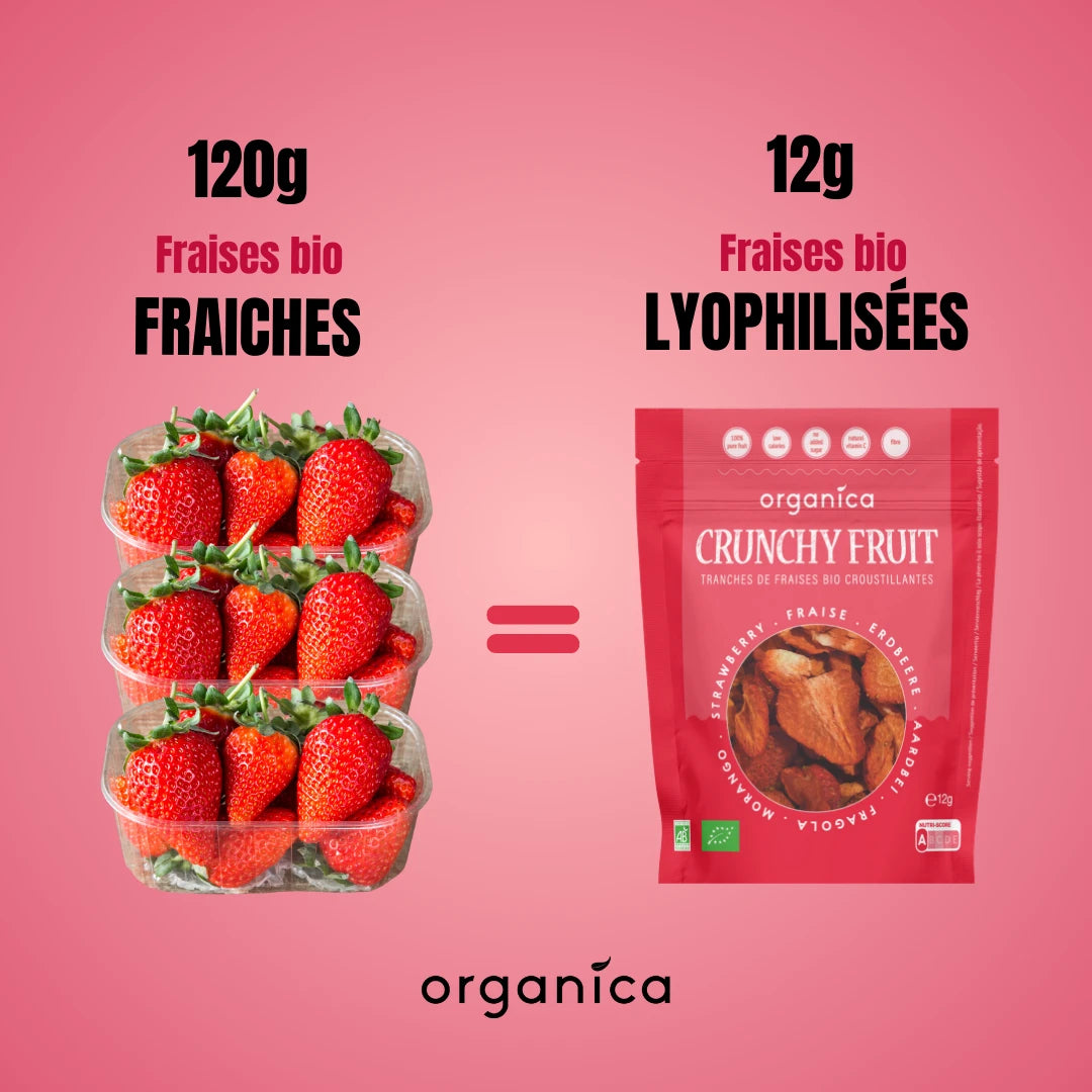Crunchy Fruit Organic Strawberry