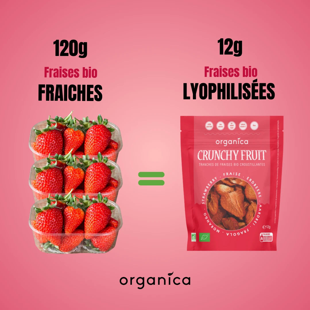 Crunchy Fruit Organic Strawberry