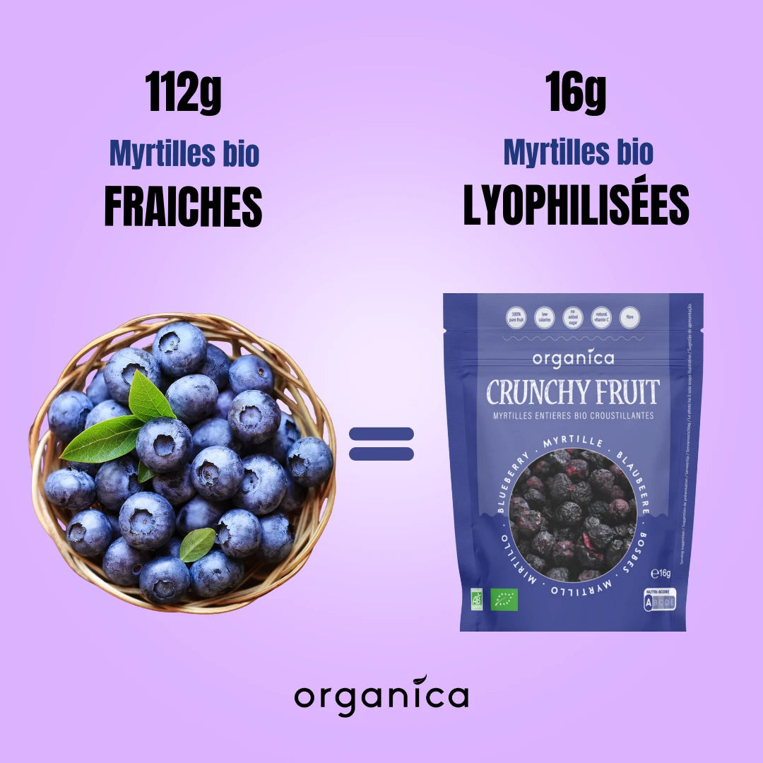 Crunchy Fruit Organic Blueberry