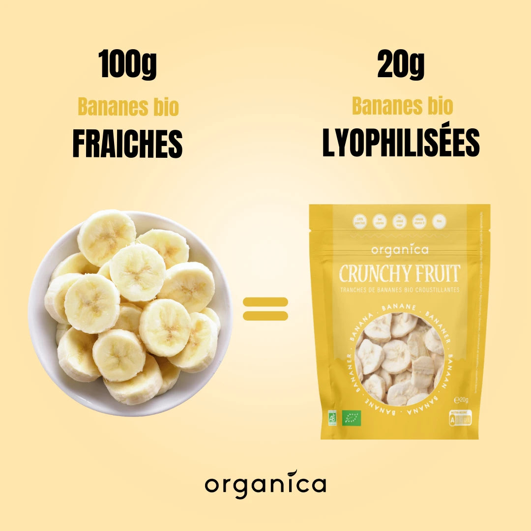 Crunchy Fruit Banane bio