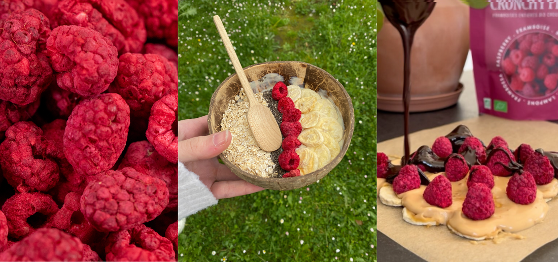11 façons de manger des fruits lyophilisés !