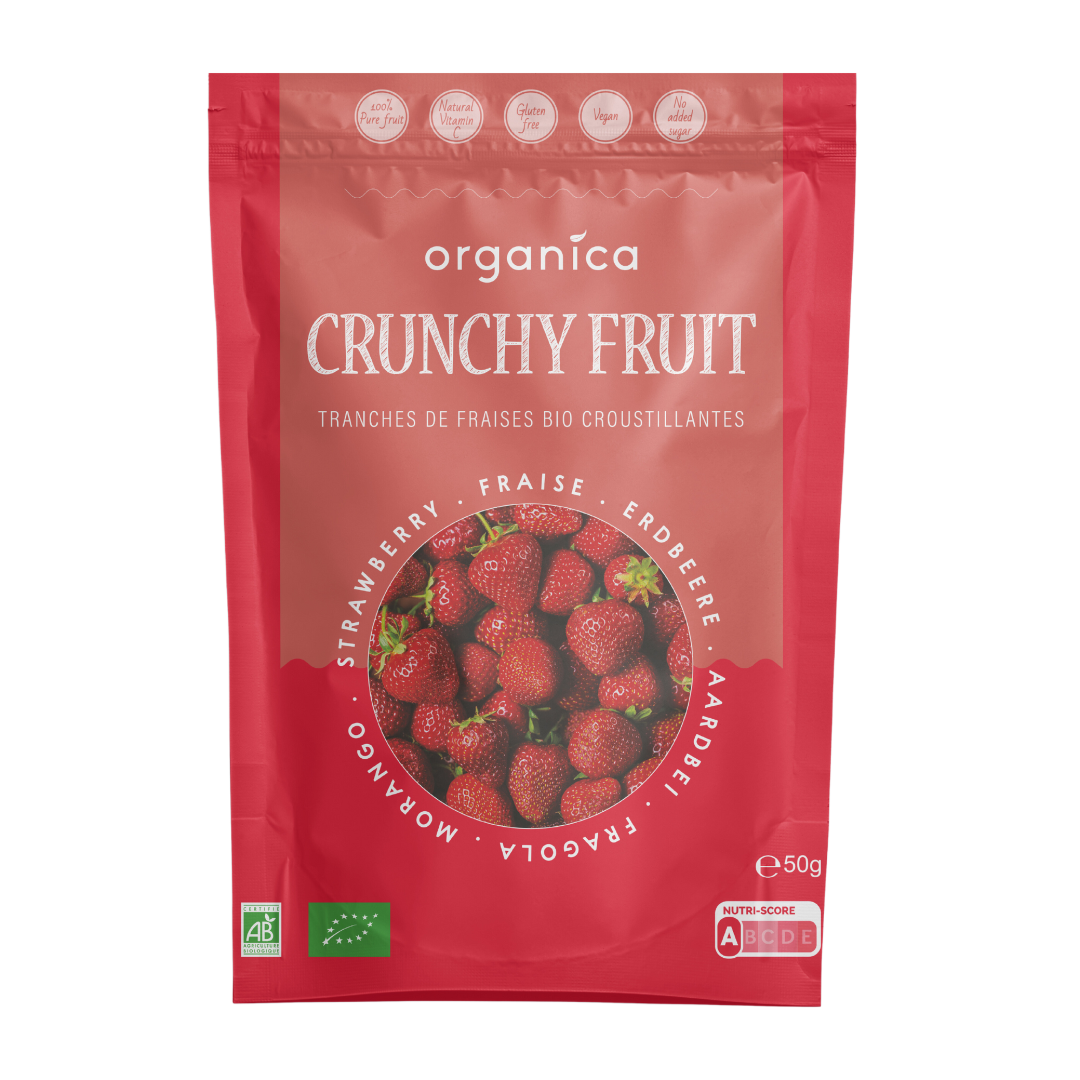 Crunchy Family Fraise Bio (50g)