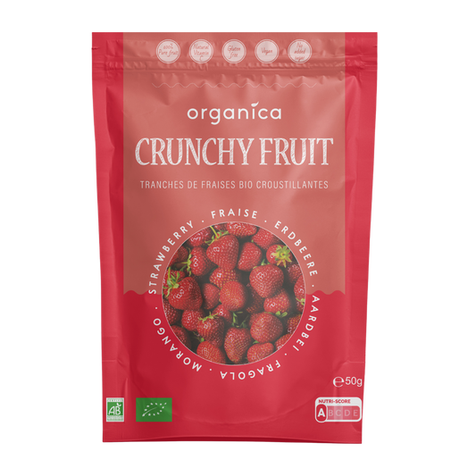 Crunchy Family Fraise Bio (50g)