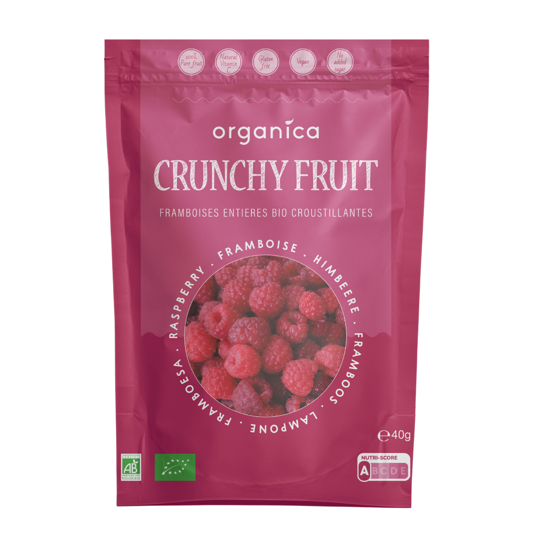 Crunchy Family Framboise Bio (40g)