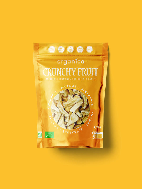 Ananas bio lyophilisé – Crunchy Fruit (16 g)