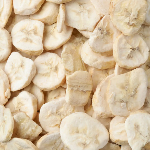 Banane lyophilisée - fruit croquant et naturel, idéal pour la pâtisserie, le snacking et les recettes maison