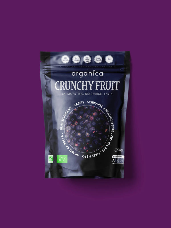 Crunchy Fruit Cassis organic 