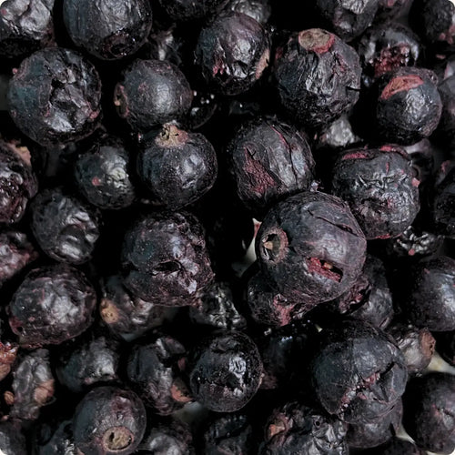 Cassis lyophilisé - fruit croquant et acidulé, idéal pour la pâtisserie, le snacking et les recettes maison
