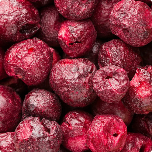 Cerise lyophilisée - fruit croquant et savoureux, idéal pour la pâtisserie, le snacking et les recettes maison