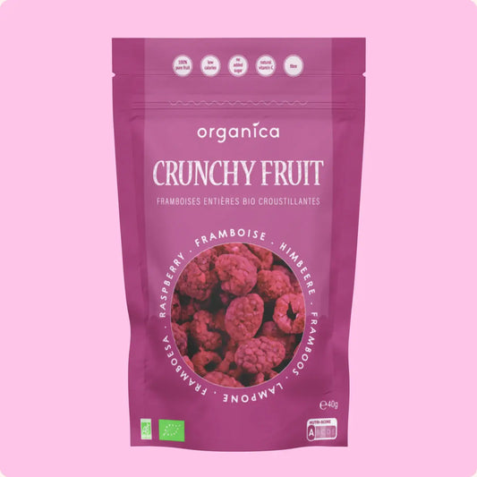 Crunchy Fruit Family Organic Raspberry (40g)