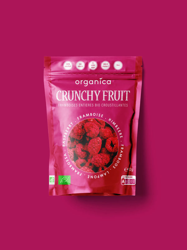 Crunchy Fruit Organic Raspberry