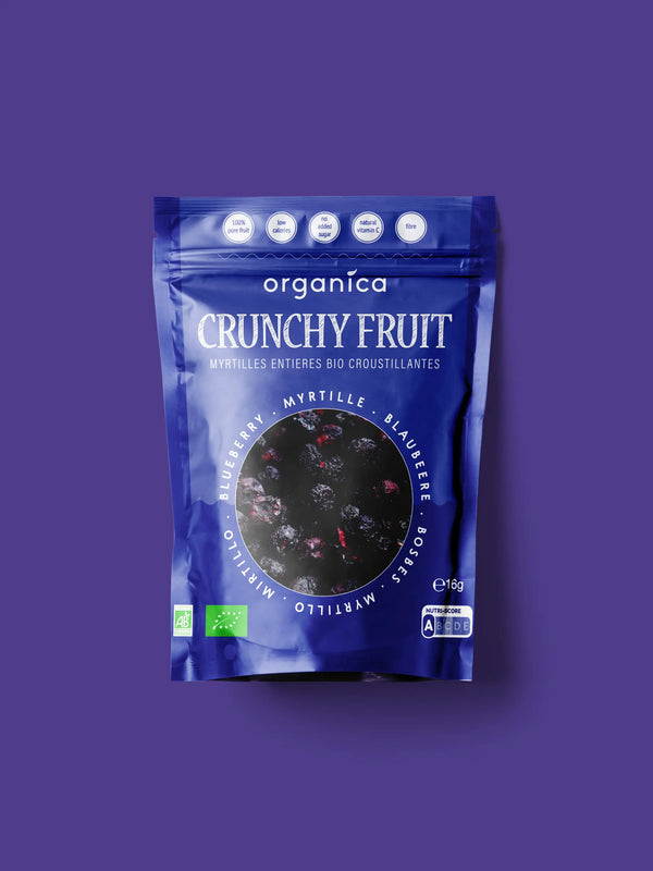 Myrtille bio lyophilisée – Crunchy Fruit (16 g)