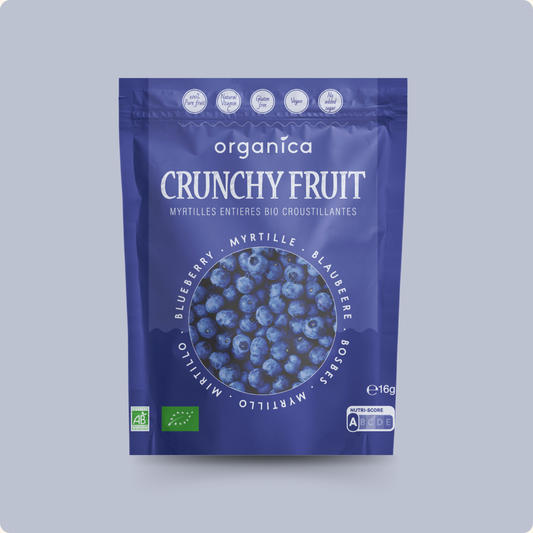 Crunchy Fruit Myrtille bio